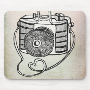 POUVA LIEBE IN FARBE VON VOL25 MOUSEPAD