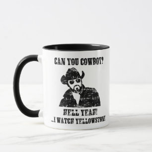 Pouvez-Vous Cowboy ? Mug