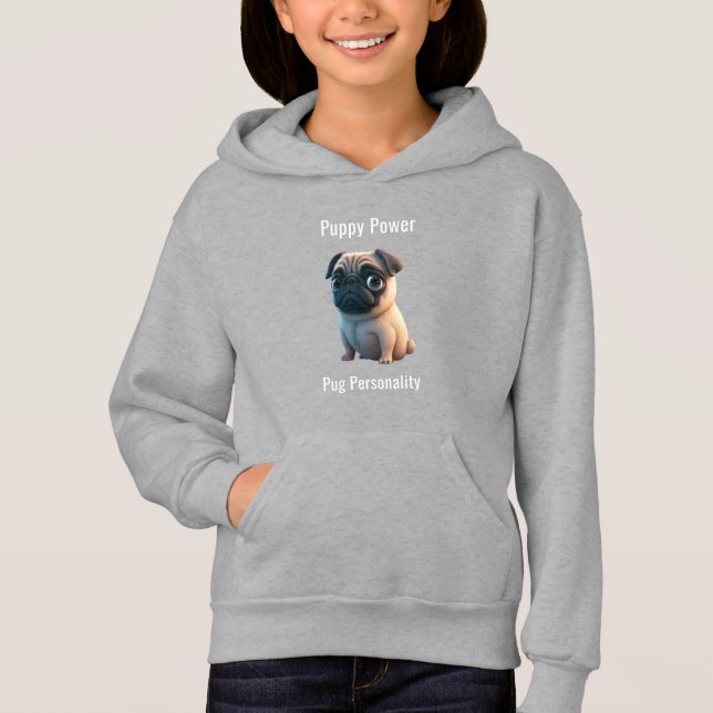 Pouvoir chiot, Carlin Personnalité : Amour chiot (Devant)