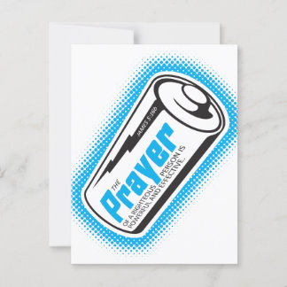 Pouvoir de la carte postale de prière