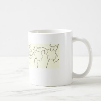 Pouvoir-Peut la tasse de café de moutons