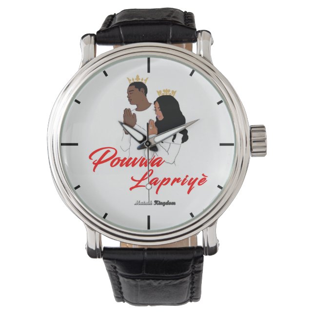 Pouvwa Lapriyé - MONTRE (devant)