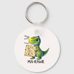 Pover Maror Ma-roar Dinosaur Funny Pesach Kleinkin Schlüsselanhänger