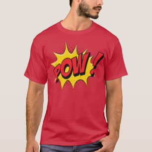 POW - Comic Book Cartoon Funny Pop Art T-Shirt