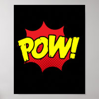 Pow! Fett Pop Art Comic Impact