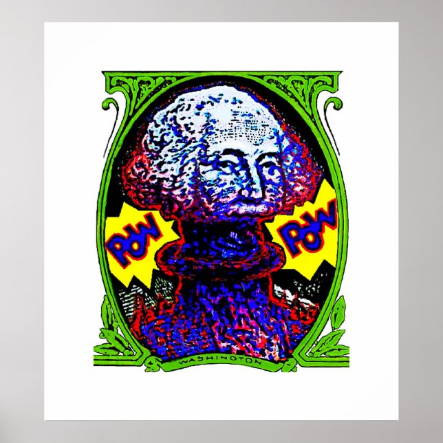 POW ! ! L'argent explose POSTER White arrière - pl (Devant)