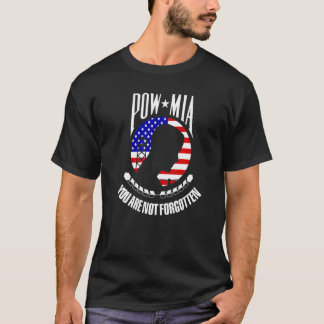 Pow Mia Flag Sie nicht vergessen T-Shirt