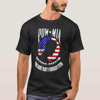 Pow Mia Flag Sie nicht vergessen T-Shirt