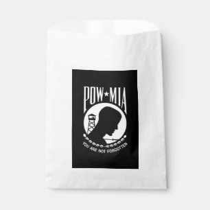 POW-MIA-Flagge: Vermisste Soldaten des Vietnamkrie Geschenktütchen