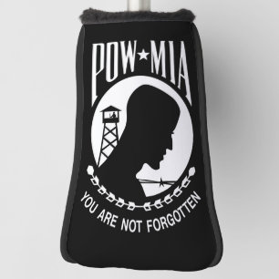 POW MIA-Flagge: Vermisste Soldaten des Vietnamkrie Golf Headcover