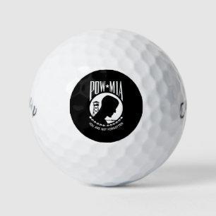 POW-MIA-Flagge: Vermisste Soldaten des Vietnamkrie Golfball