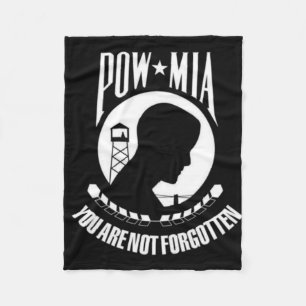POW/MIA FLEECE-DECKE FLEECEDECKE