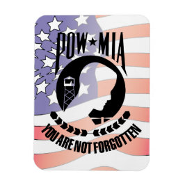 POW - MIA Flexable Magnet