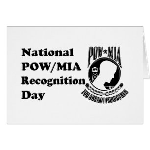 POW/MIA-Gedenktagskarte