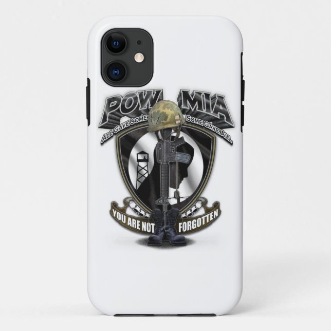 POW/MIA iPhone Fall Case-Mate iPhone Hülle (Rückseite)