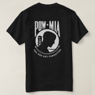 POW MIA Mens T-shirt noir 2