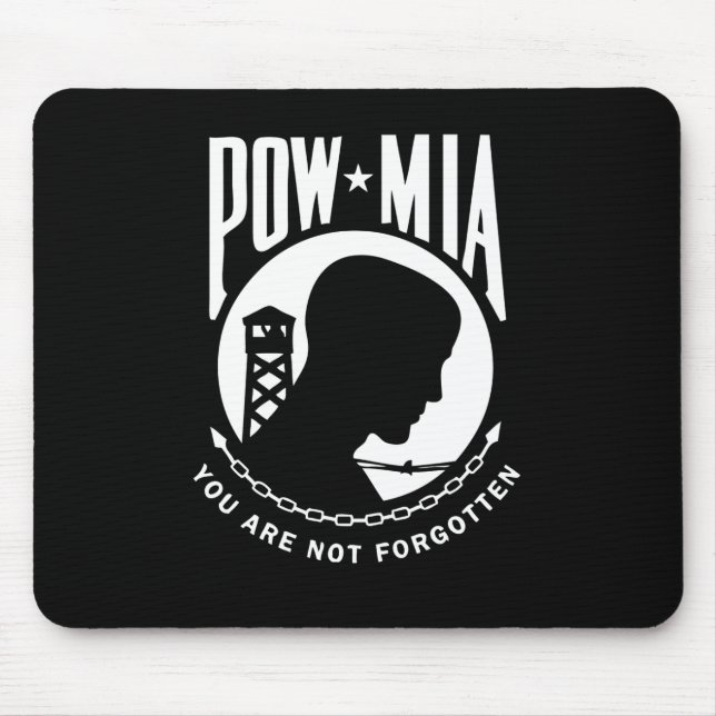 POW MIA Mousepad (Vorne)