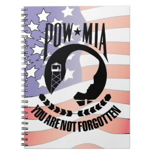 POW - MIA-Notebook Notizblock