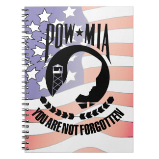 POW - MIA-Notebook Notizblock