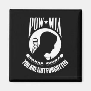 POW*MIA Sie werden nicht vergessen - Magnet