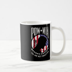 Pow Mia USA-Flagge Ihr Werdet Nicht Vergessen Kaffeetasse