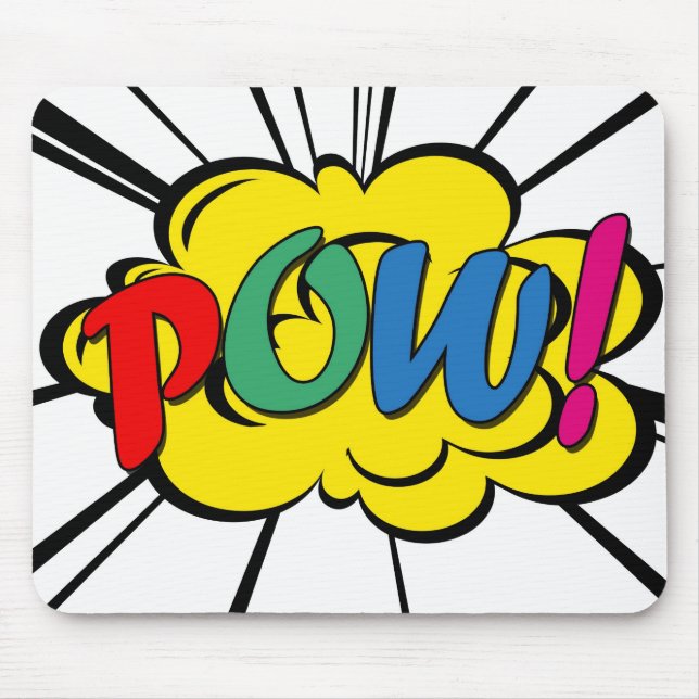 Pow! Mousepad (Vorne)
