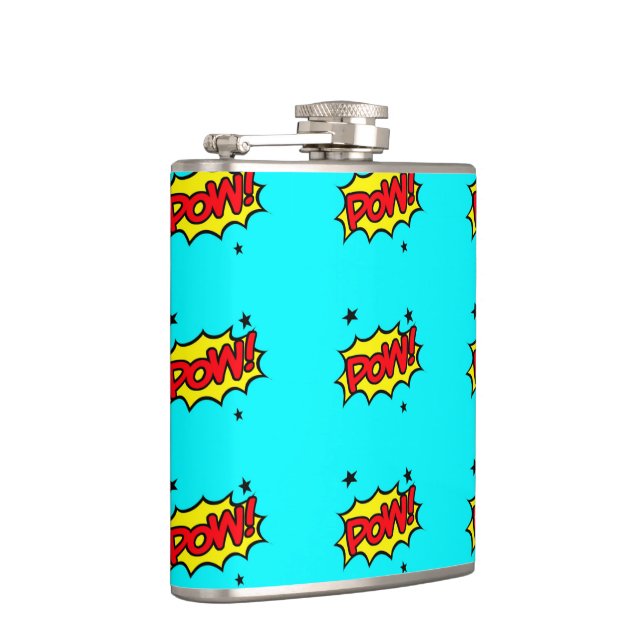 POW! Super Power Flask Flachmann (Rechts)