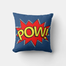 POW! - Superhero Comic Book Buble - Custom BG