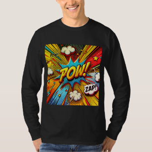 POW! ZAP! Comic Action Words - Spaß und Fett Desig T-Shirt
