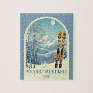 Powder Mountain Utah Skigebiet Spiel