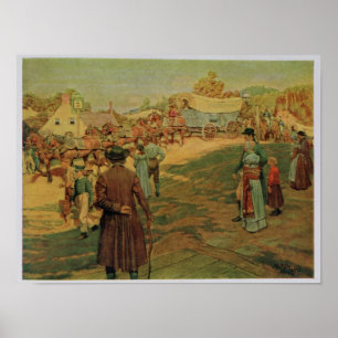 Powder zum Perry am Erie-See, 1911 Poster