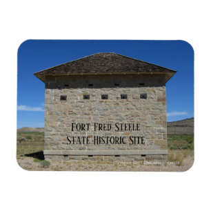 Powdermagazin, Fort Fred Steele Historische Stätte Magnet