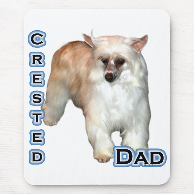 Powderpuff Crested Vater 4 Mousepad (Vorne)