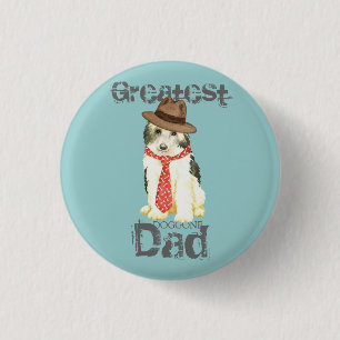 Powderpuff Dad Button