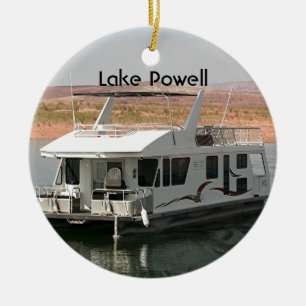 Powell: Houseboat, Arizona, USA 5 Keramik Ornament