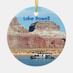 Powell: Houseboat, Arizona, USA 6 Keramik Ornament