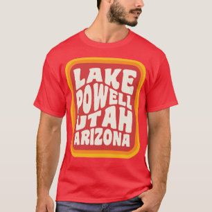 Powell Utah Arizona Abzeichen Wandern T-Shirt