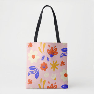 Power abstrakt Blume Tasche