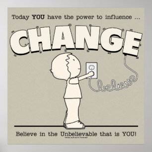 Power ändern poster