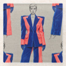 Power-Anzug Fashion Croquis