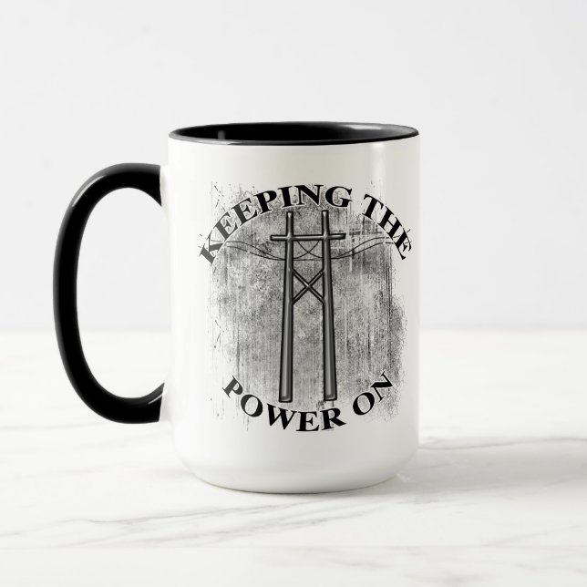 POWER behalten Tasse (Links)