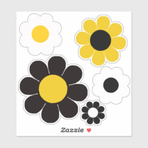 Power Blume Aufkleber