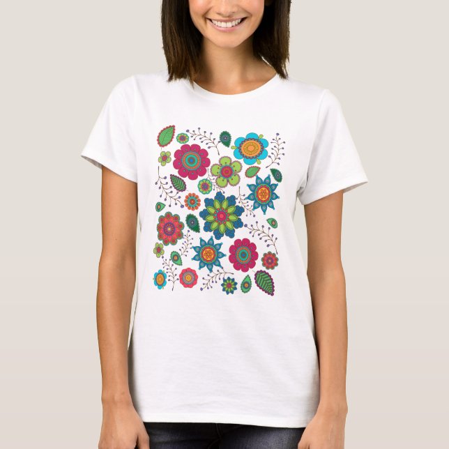 POWER BLUME T-Shirt (Vorderseite)