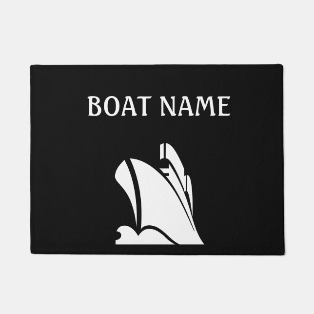 Power-Boot Custom Dock Mat Fußmatte (Vorderseite)