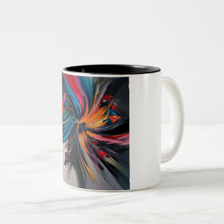 "Power Brew: Superhuman Edition" Zweifarbige Tasse