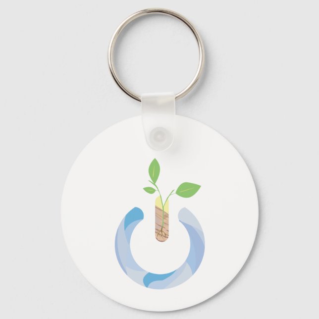 Power denken schlüsselanhänger (Vorderseite)