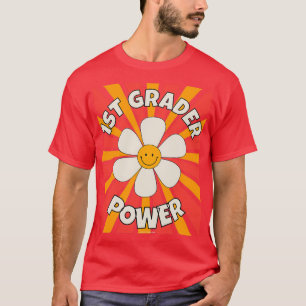 Power der 1. Klasse Zurück zur Schullehrerin T-Shirt