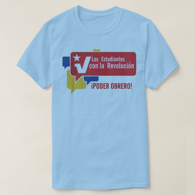 POWER DER ARBEITNEHMER VENEZUELA T-Shirt (Design vorne)