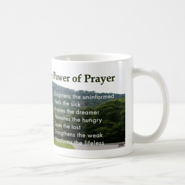 Power der Gebets-Schale Kaffeetasse (Rechts)