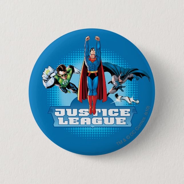 Power der Gerechtigkeitsliga Button (Vorderseite)